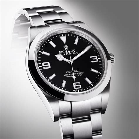 Rolex Oyster Perpetual Explorer Watch Face 